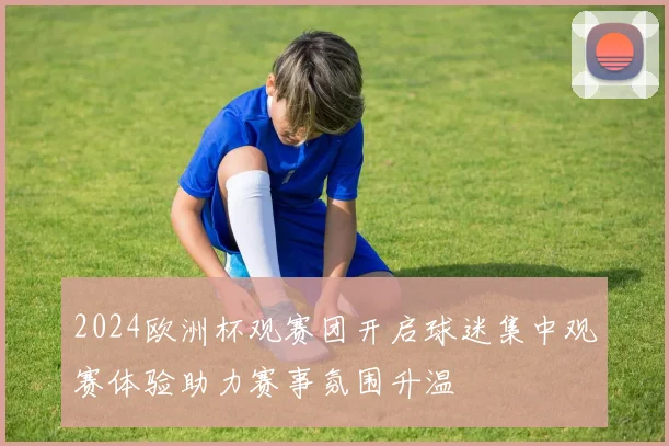 2024欧洲杯观赛团开启球迷集中观赛体验助力赛事氛围升温